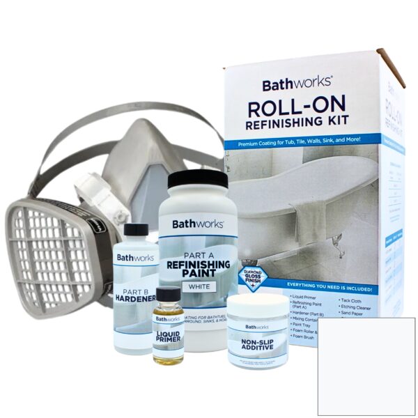 Roll-On Kit with Non-Slip & 3M Vapor Respirator
