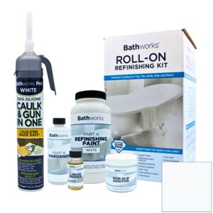 Roll-On Kit with Non-Slip & Caulk and Gun in One